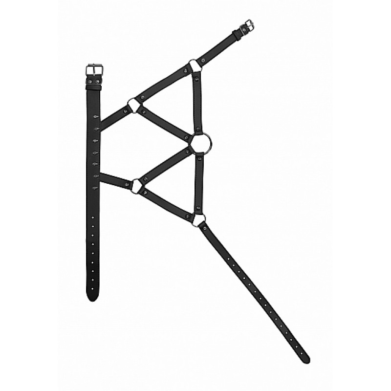 ARNÉS NEGRO AJUSTABLE PARA MUJER - Imagen 2