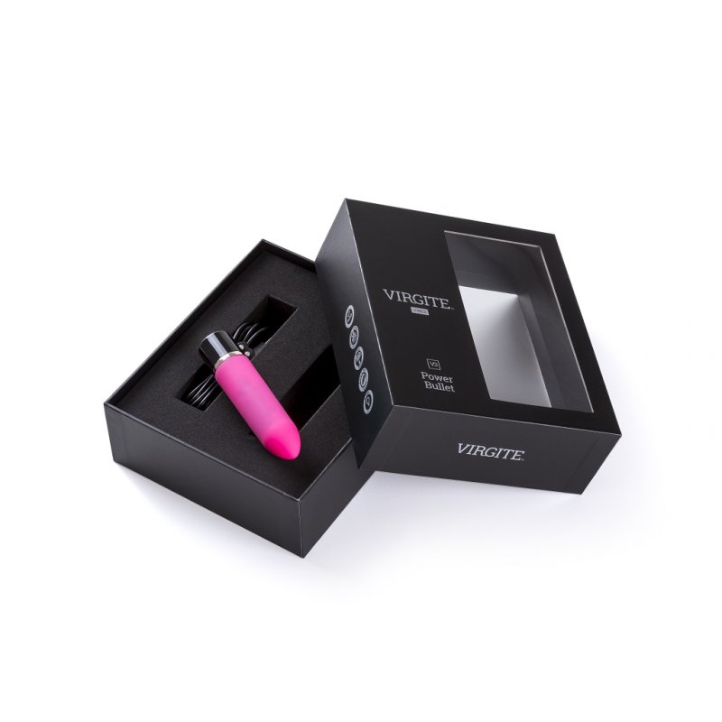 BALA VIBRADORA V3 ROSA CON CARGADOR MAGNÉTICO - Imagen 4