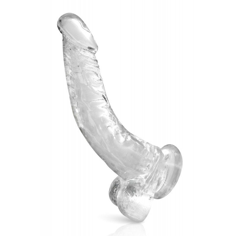 DILDO JELLY XL CLARO 22 CM