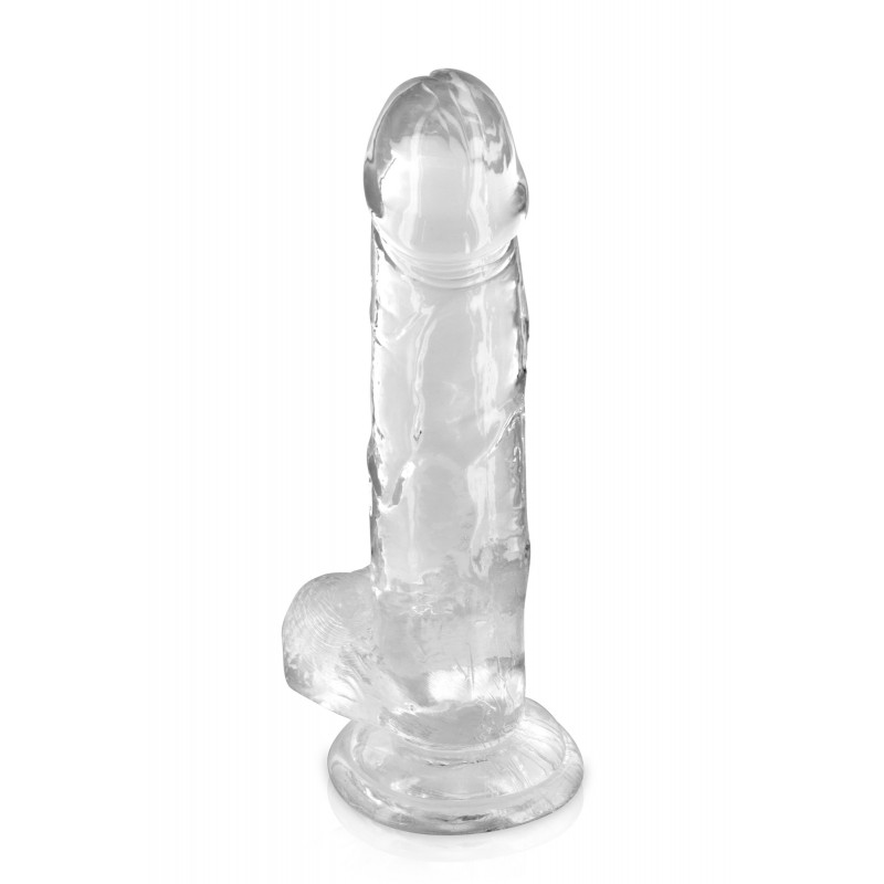 DILDO JELLY L CLARO 20 CM - Imagen 2