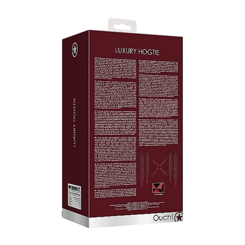 HOGTIE LUJO BURGUNDY - Imagen 4