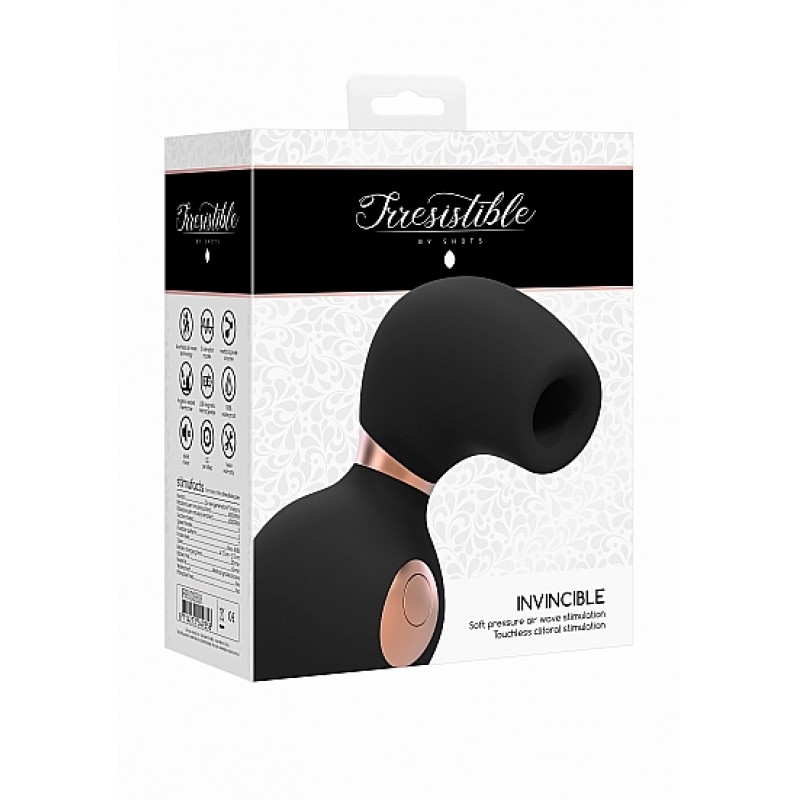 IRRESISTIBLE SUCCIONADOR INVINCIBLE NEGRO - Imagen 2