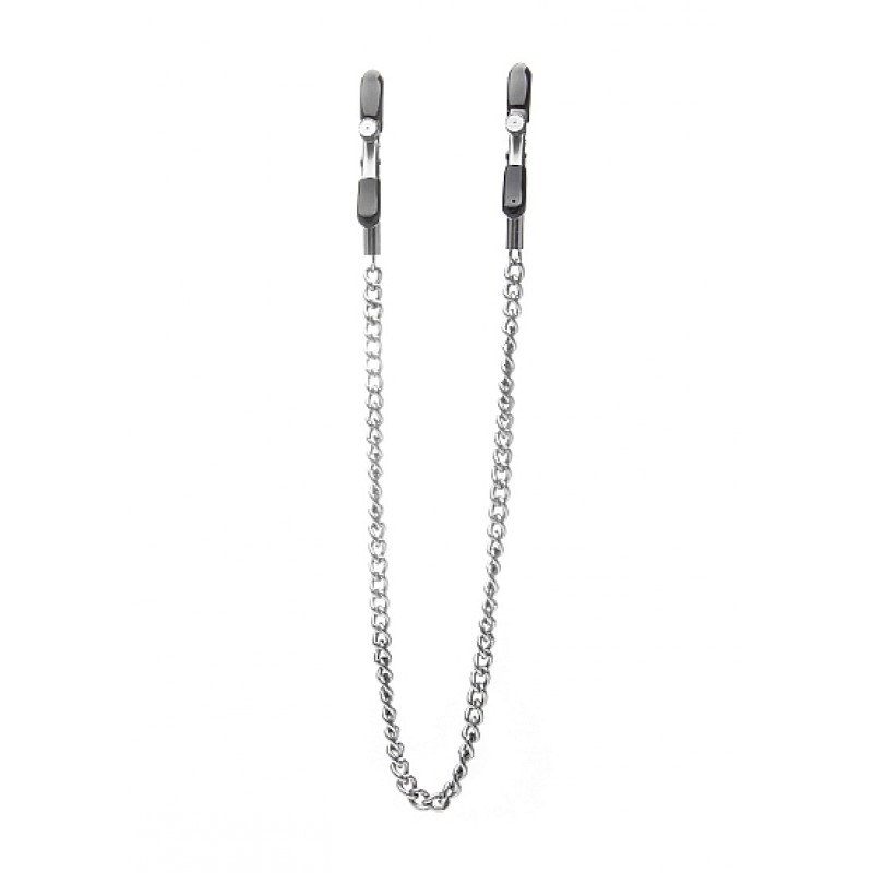 PINZAS DE PEZONES CON CADENAS.