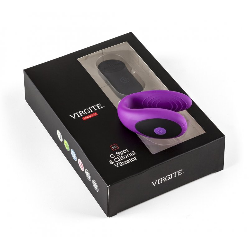 VIBRADOR G-SPOT & CLITORIAL E12 MORADO - Imagen 5