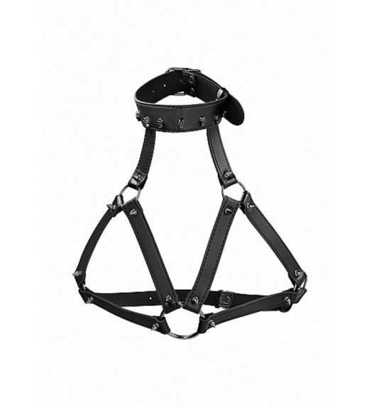 ARNÉS NEGRO AJUSTABLE PARA MUJER