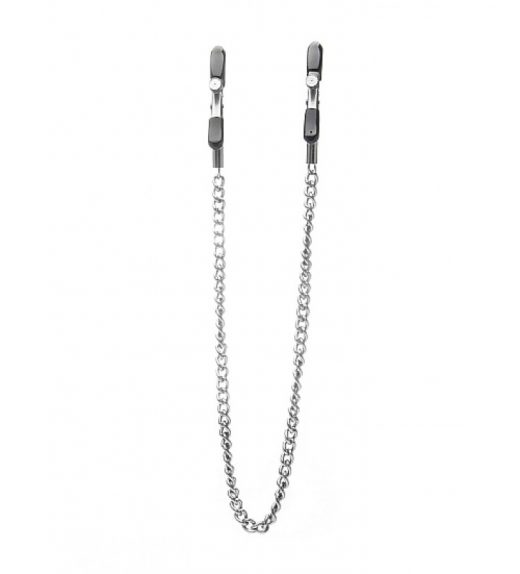 PINZAS DE PEZONES CON CADENAS.