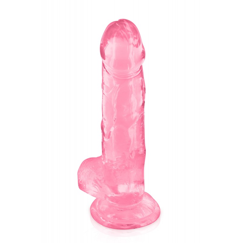 DILDO JELLY L ROSA 20 CM - Imagen 2
