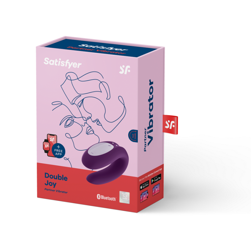 SATISFYER DOUBLE JOY APP VIOLETA - Imagen 5