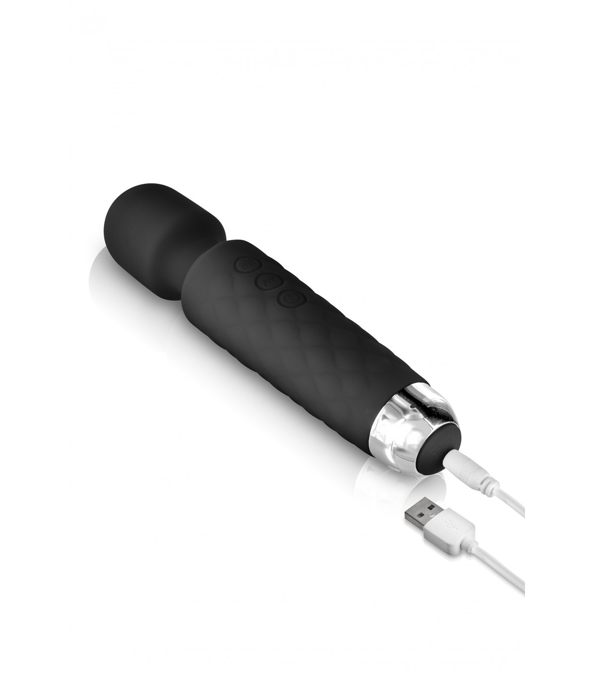 VIBRADOR LOVE WAND NEGRO - Imagen 3