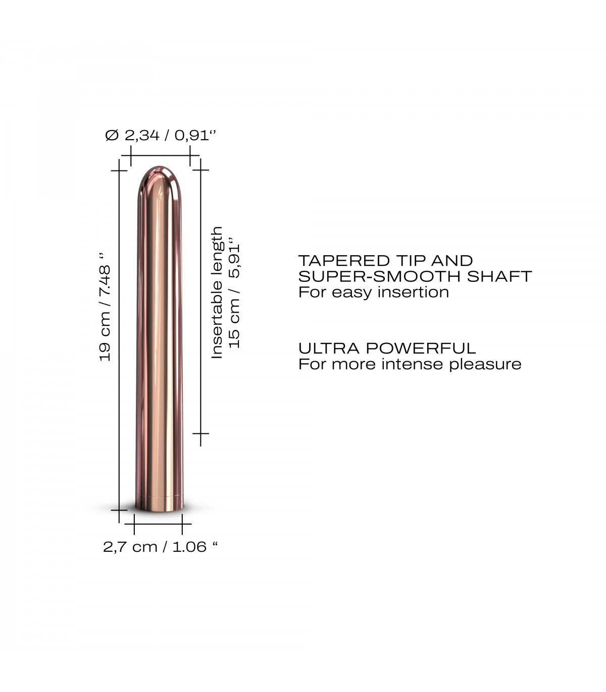 VIBRADOR RECARGABLE PINK LADY - Imagen 3